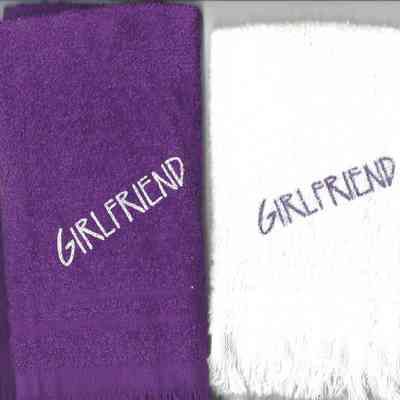 Girlfriend Hand Towels