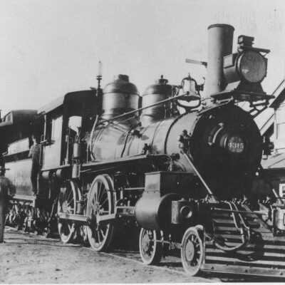 Victoria Street Station and Locomotive 1315