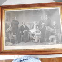          Lincoln and his cabinet picture number 13
