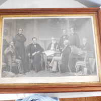          Lincoln and his cabinet picture number 14
