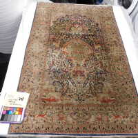          Silk Persian carpet picture number 17
