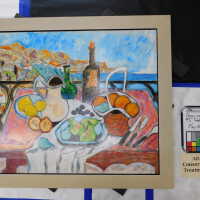          Wine and Fruit on table picture number 11
