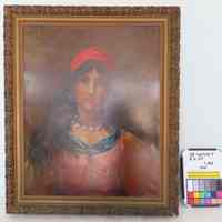 Woman with Red Bandana