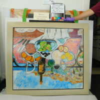          Wine and Fruit on table picture number 2
