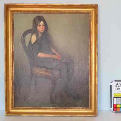 Untitled (Seated Girl)