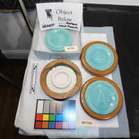          Pale mint blue ceramic plaque picture number 62
