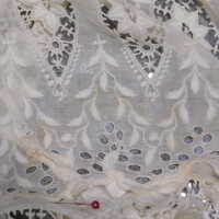          Client: Roberts. Item: Edwardian Cotton Eyelet Wedding Dress picture number 45
