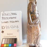          Santos Polychrome Wood Figures picture number 2
