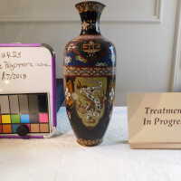          Large Polychrome Vase picture number 2
