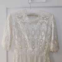          Client: Roberts. Item: Edwardian Cotton Eyelet Wedding Dress picture number 71
