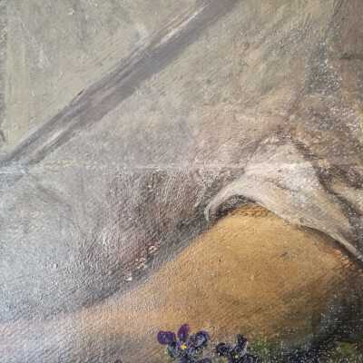 Lilac Girl - TIP: Detail 01 - Retouching of the infillings