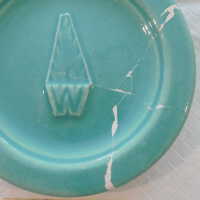          Pale mint blue ceramic plaque picture number 48

