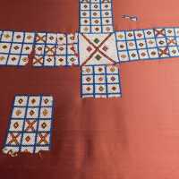          Beaded Parcheezi Game with Ivory Pieces picture number 22

