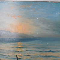          Seascape by Nels Hagerup painting picture number 177
