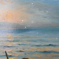          Seascape by Nels Hagerup painting picture number 182
