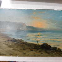          Seascape by Nels Hagerup painting picture number 199
