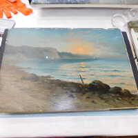          Seascape by Nels Hagerup painting picture number 210
