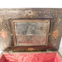          Medieval Painted Gilt Box with Key picture number 21
