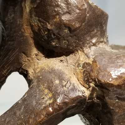 Close up: Heavy corrosion encrustation 