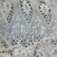          Client: Roberts. Item: Edwardian Cotton Eyelet Wedding Dress picture number 48
