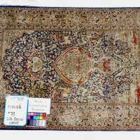 Silk Persian carpet