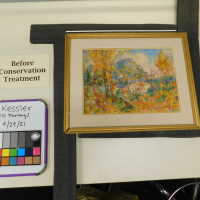          Untitled (Landscape Around Town painting) picture number 2
