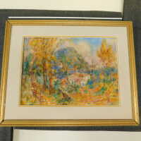          Untitled (Landscape Around Town painting) picture number 3
