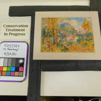          Untitled (Landscape Around Town painting) picture number 6
