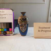          Small Polychrome Vase picture number 3
