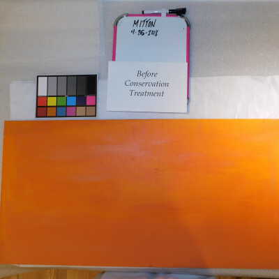 Orange panel