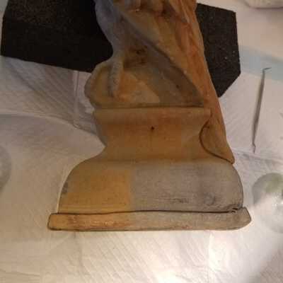 In progress corrosion removal, day 1