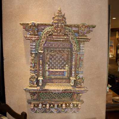 Wooden spirit window