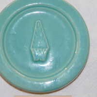          Pale mint blue ceramic plaque picture number 56

