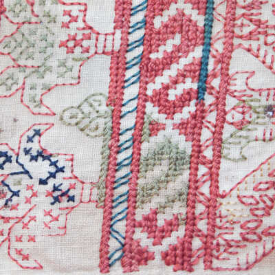 #1 hole and dark brown stains