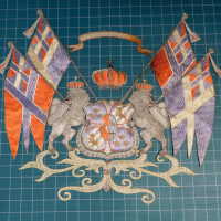          Client: Sondeno. Item: Swedish Royal Coat of Arms embroidery picture number 34
