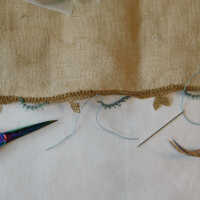          Skyros Hoopoe Birds Embroidered Panel picture number 7
