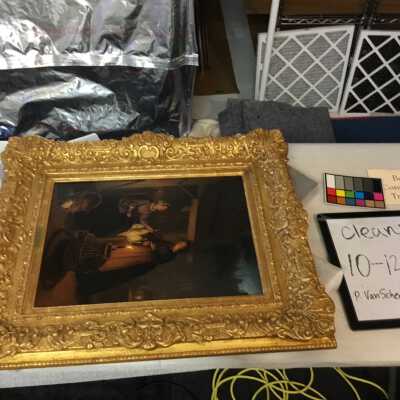 P. Van Schendel Painting