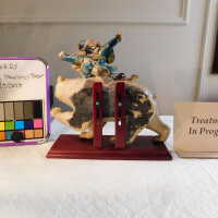          Raku Mounted Bear picture number 4
