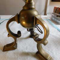          Brass candlestick lamps picture number 4
