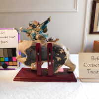          Raku Mounted Bear picture number 2
