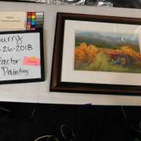 “Noon Break” Tractor painting - Image 4