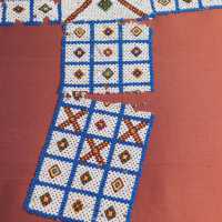          Beaded Parcheezi Game with Ivory Pieces picture number 20
