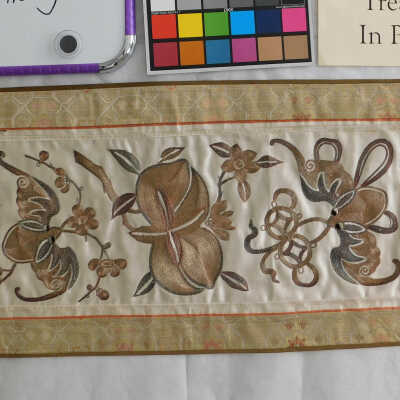 Chinese Imperial Metallic Embroidery