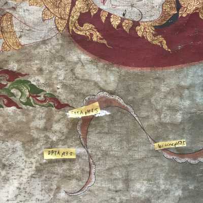 After agar gel showing effectiveness of dpta - EDTA also effective yet some tide lines 