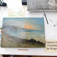          Seascape by Nels Hagerup painting picture number 218
