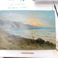          Seascape by Nels Hagerup painting picture number 222
