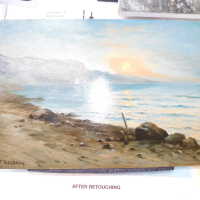          Seascape by Nels Hagerup painting picture number 223
