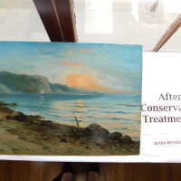          Seascape by Nels Hagerup painting picture number 228
