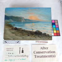          Seascape by Nels Hagerup painting picture number 253
