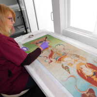          Thai scroll painting #1 picture number 337
